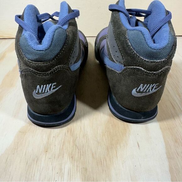 Nike Vintage Purple Brown Hiking Boots Women’s Size 6.5 - Picture 3 of 9